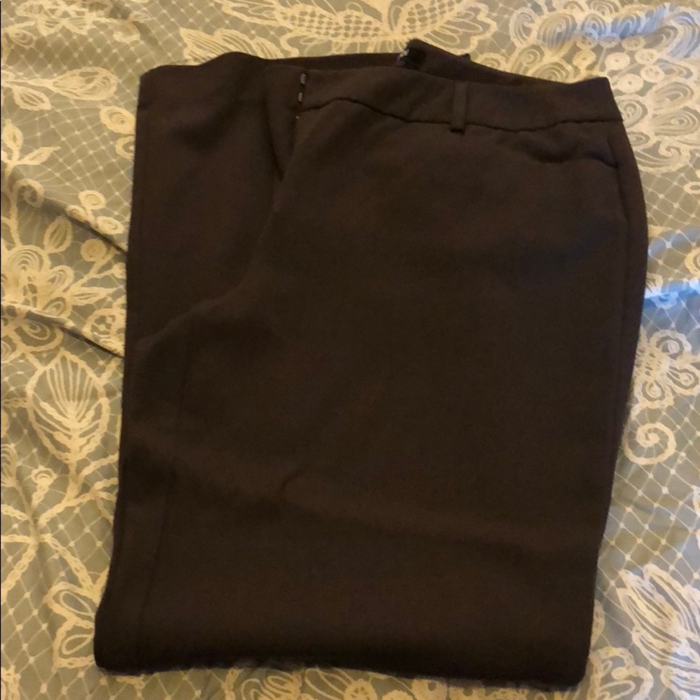 Dark grey dress pants